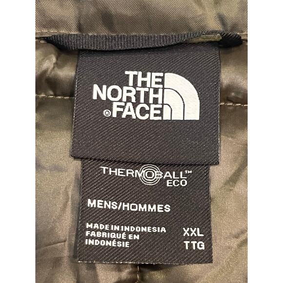The North Face Men's XXL Green Thermoball Eco Triclimate Omni-Heat Jacket Hiking - Picture 3 of 6